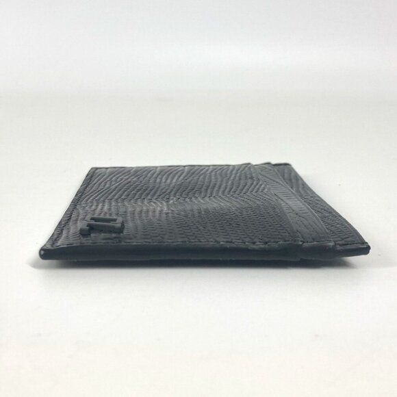 Christian Louboutin 3225316 M KIOS logo Pass Case Card Case Leather Black Unused - Picture 12 of 14
